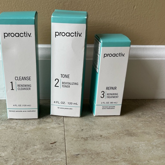 Proactiv Other - Proactiv 3 Step Acne System 30-Day Treatment cleanse 2026 repair 2027 repair